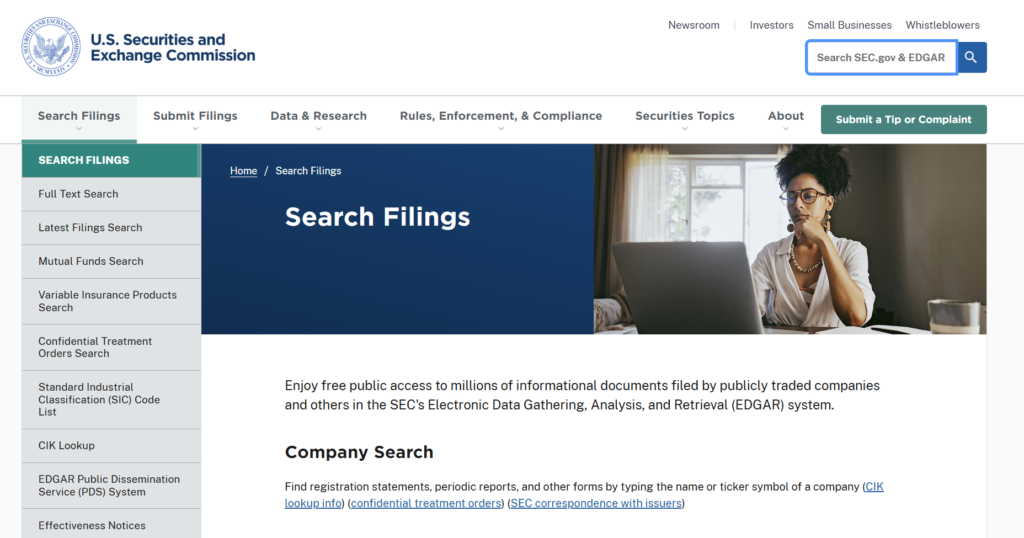 Track U.S. IPO Filings Using EDGAR